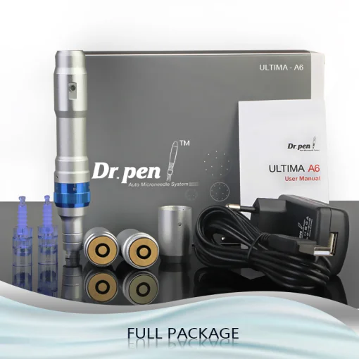 Hot sale electric Dr pen with replaceable DR.PEN needle cartridge Ultima A6 Microneedle Dermapen A6